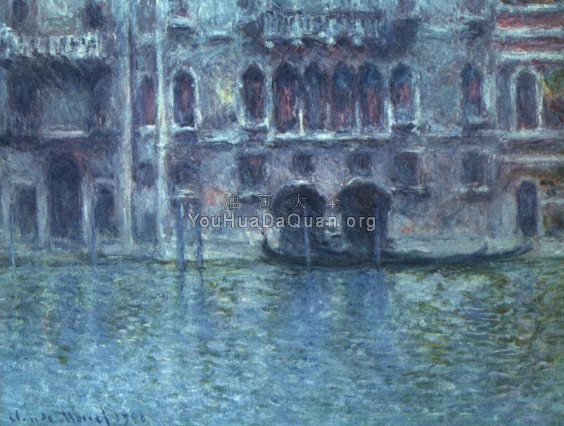 Palazzo da Mula at Venice - 克劳德·莫奈